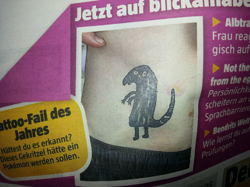 Illustration for article titled The Internet Falls In Love With Man's Silly Pokémon Tattoo